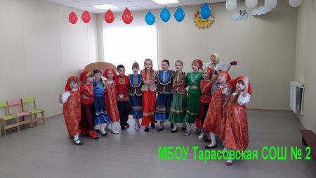Праздник "Масленица" в детском саду при МБОУ ТСОШ №2