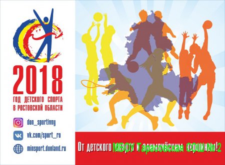 2018 год в Ростовской области объявлен Годом детского спорта